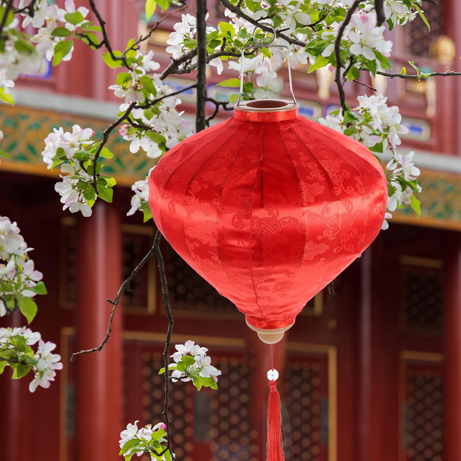 Amazon.com: Uonlytech Japanese Silk Lanterns Traditional Oriental